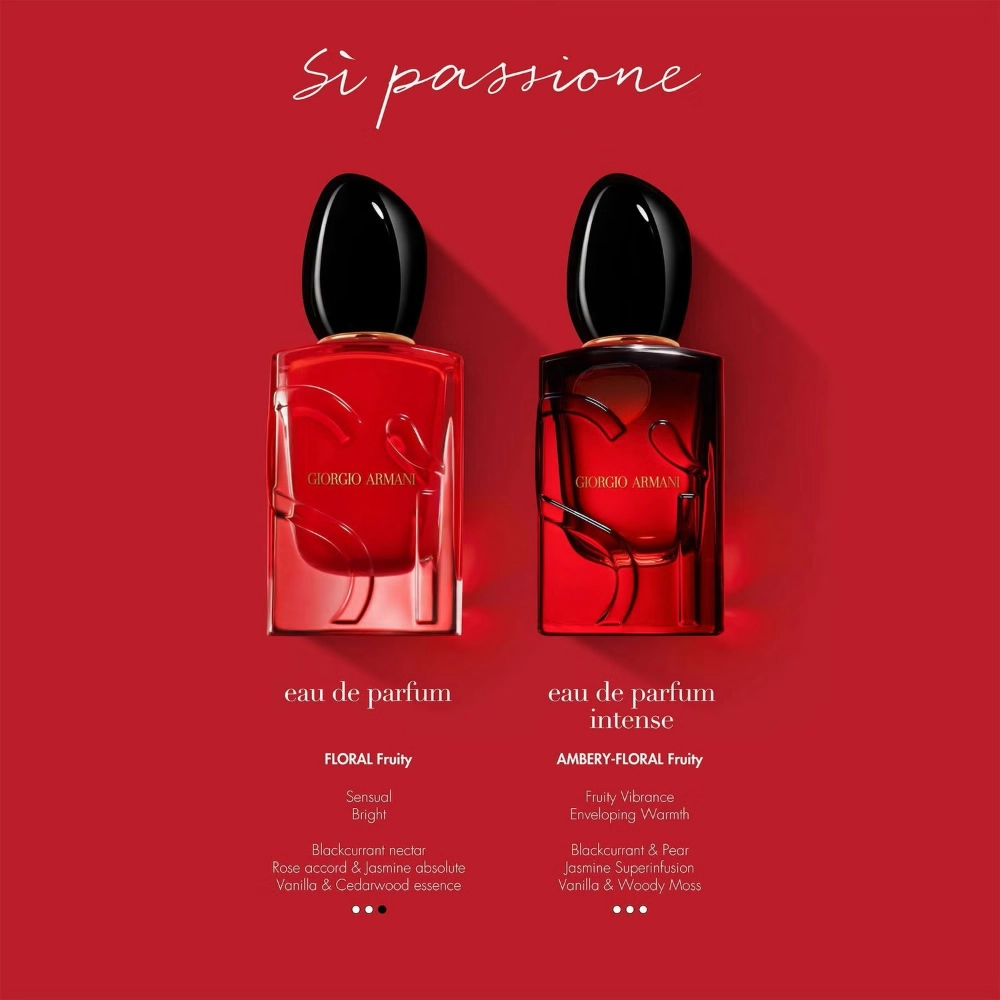 Giorgio Armani Si Passione Eau De Parfum Refillable 100ml