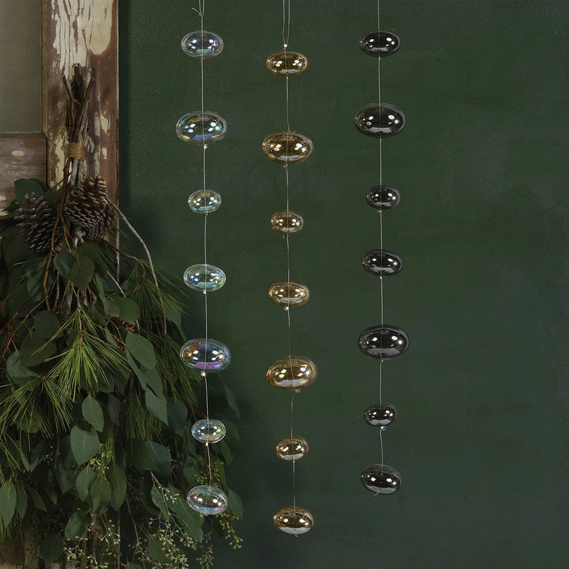 Glass Ball Strands - Clear
