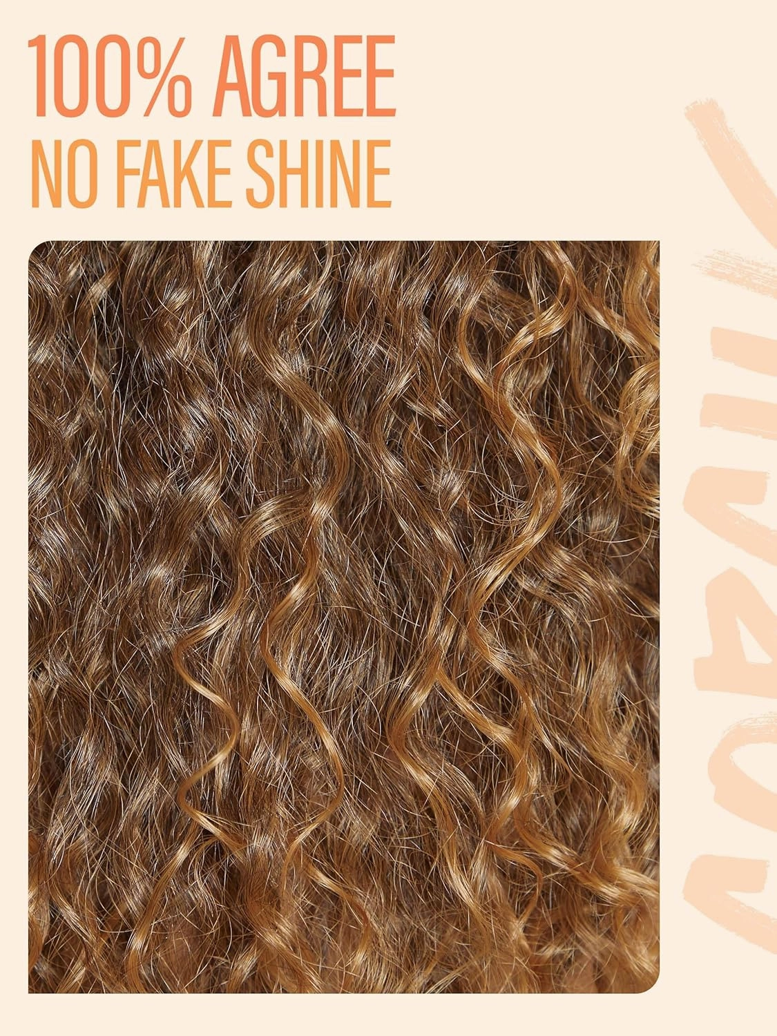 GORGIUS Brown to Blonde Ombre Curly Wig Glueless Synthetic Lace Front Wigs Pre Cut Pre Plucked Hairline 20 Inch