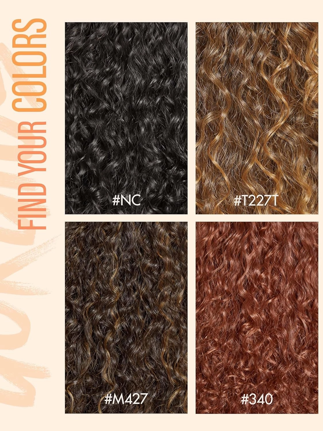 GORGIUS Brown to Blonde Ombre Curly Wig Glueless Synthetic Lace Front Wigs Pre Cut Pre Plucked Hairline 20 Inch
