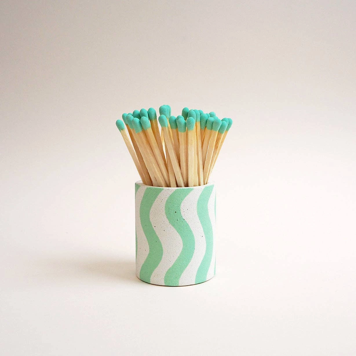 Hello Marilu Squiggles Match Stick Holders