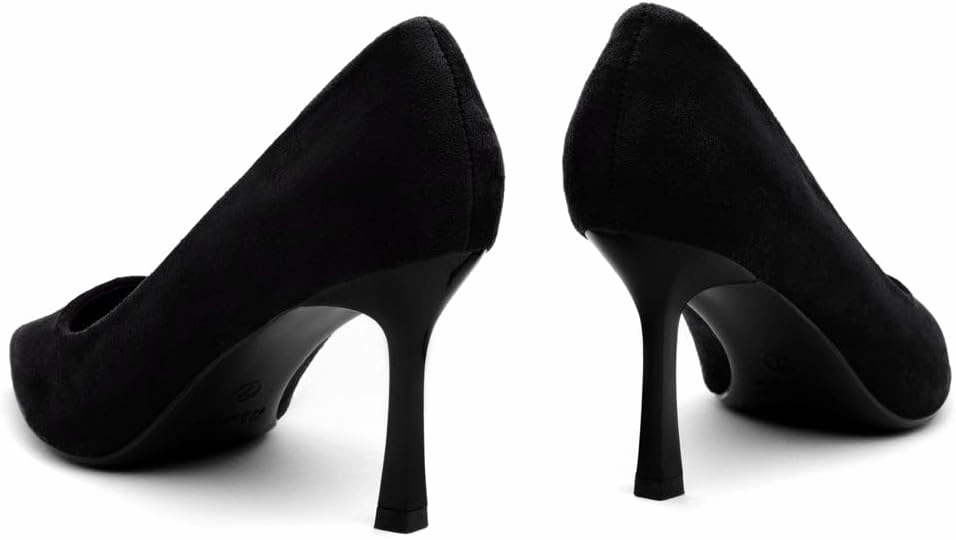 Herstyle Women’s High Heel Pumps – 2025 Trendy Pointed Toe Heels, 3 Inch Closed Toe Stilettos, Elegant Dress Shoes for Work, Office, Wedding & Formal Events