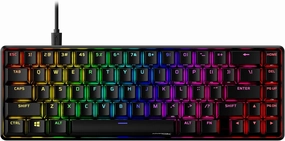 HyperX Alloy Origins 65 - Mechanical Gaming Keyboard – Compact 65% Form Factor - Tactile Aqua Switch - Double Shot PBT Keycaps - RGB LED Backlit - NGENUITY Software Compatible