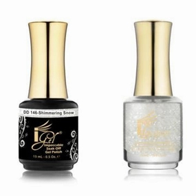 iGel Gel & Polish Duo - DD146 Shimmering Snow