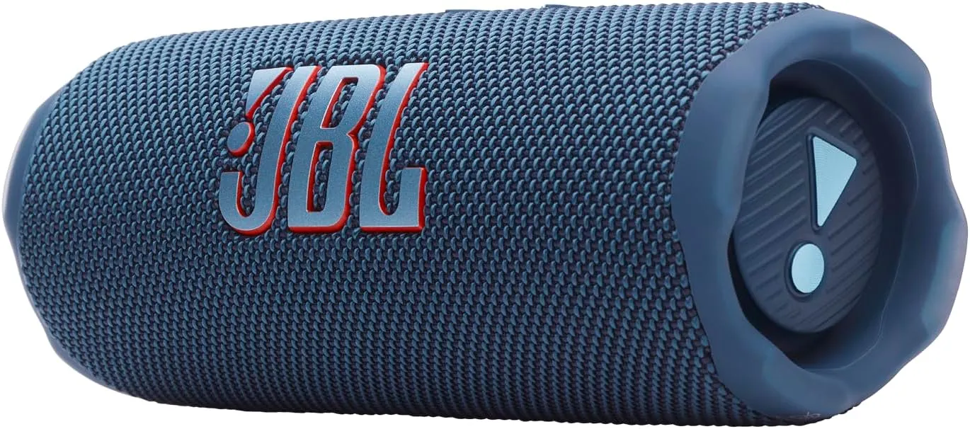 JBL Flip 7 - Portable Waterproof and Drop-Proof Speaker, Bold Pro Sound with AI Sound Boost, 16Hrs of Playtime, and PushLock System with Interchangeable Accessories (Blue)