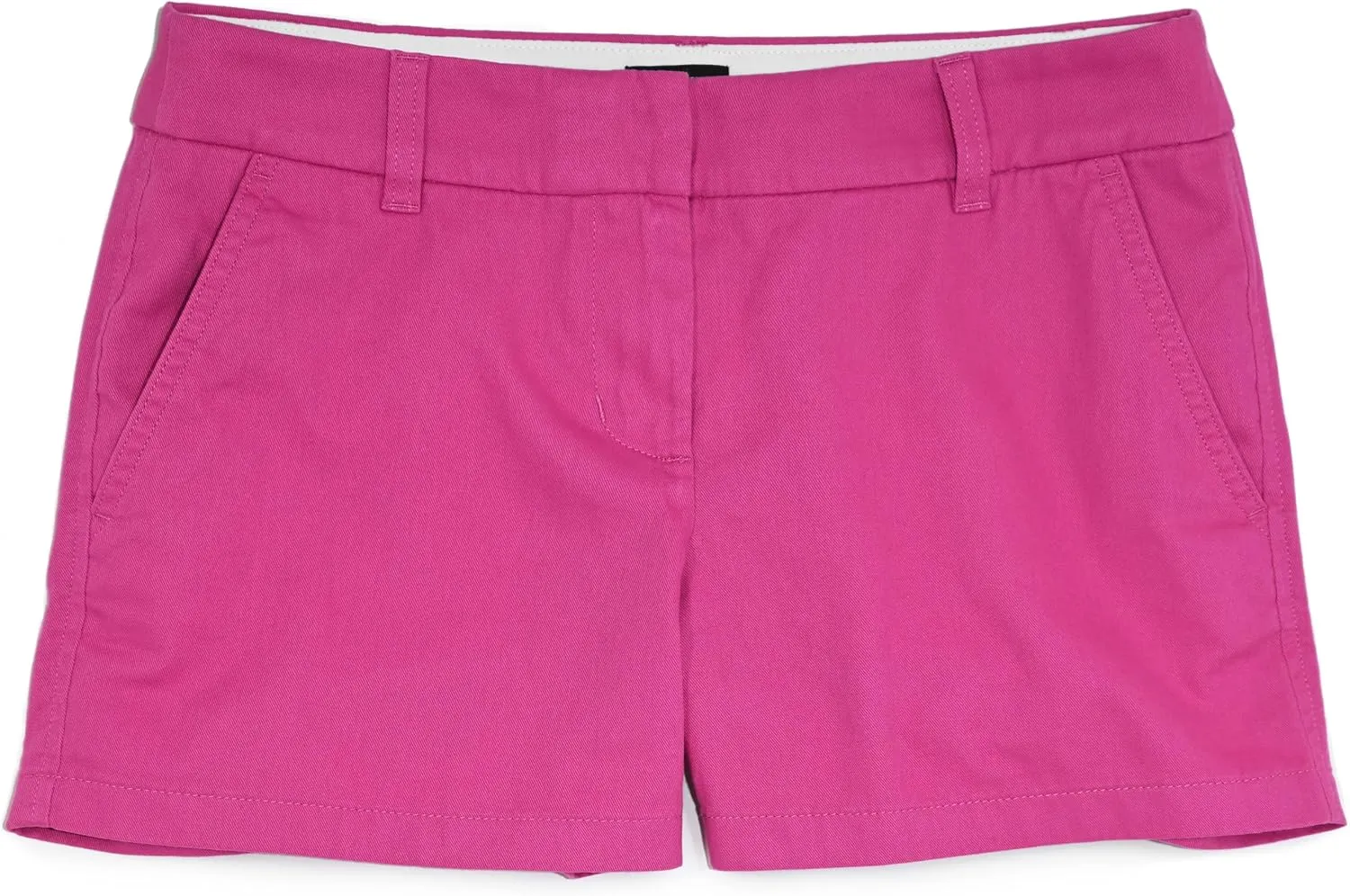 J.Crew Mercantile Women's 3.5" Classic Chino Short Radiant Fuchsia (4)