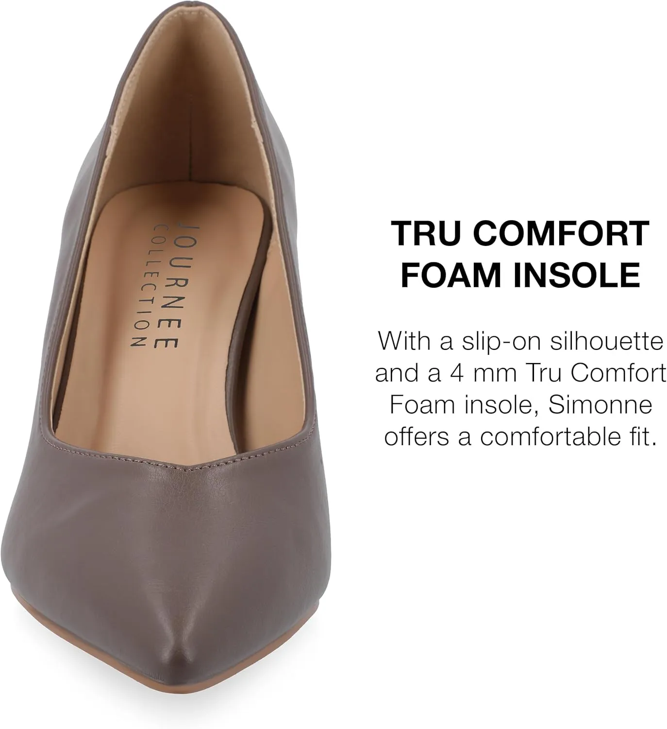 Journee Women's Supernatural Shades Comfort Foam Simonne Pumps
