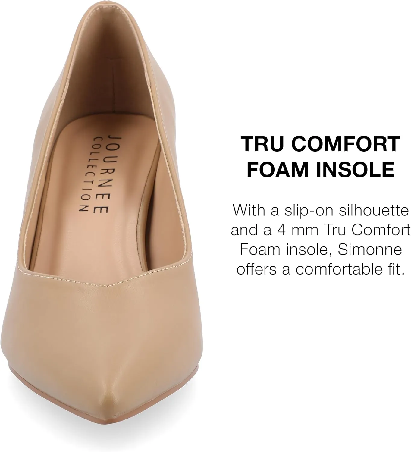 Journee Women's Supernatural Shades Comfort Foam Simonne Pumps