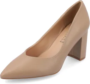 Journee Women's Supernatural Shades Comfort Foam Simonne Pumps