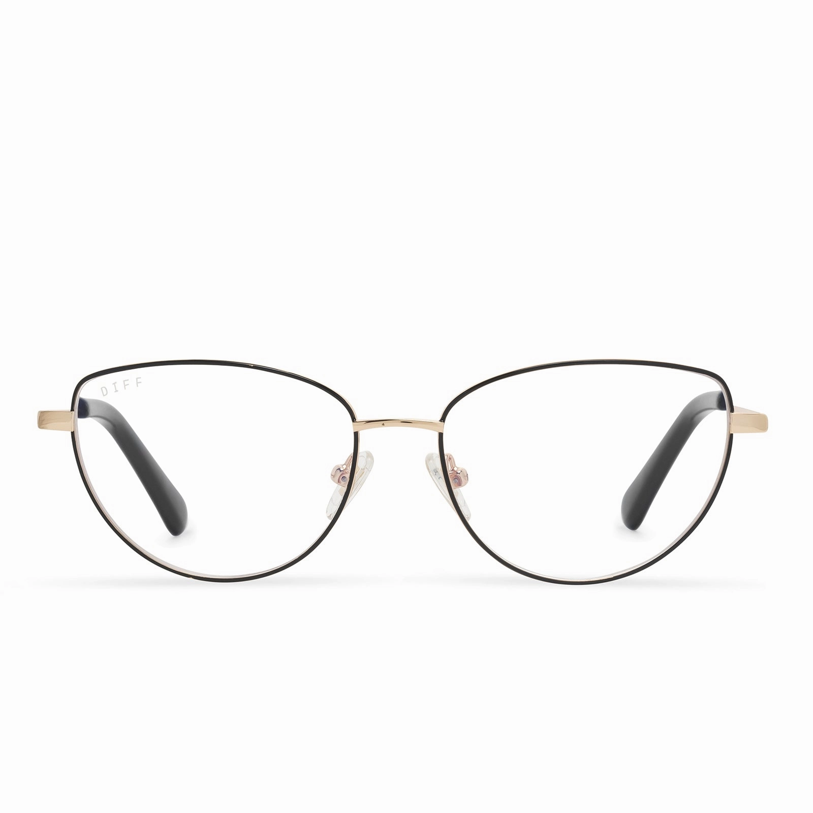 KERI - BLACK/GOLD   PRESCRIPTION GLASSES