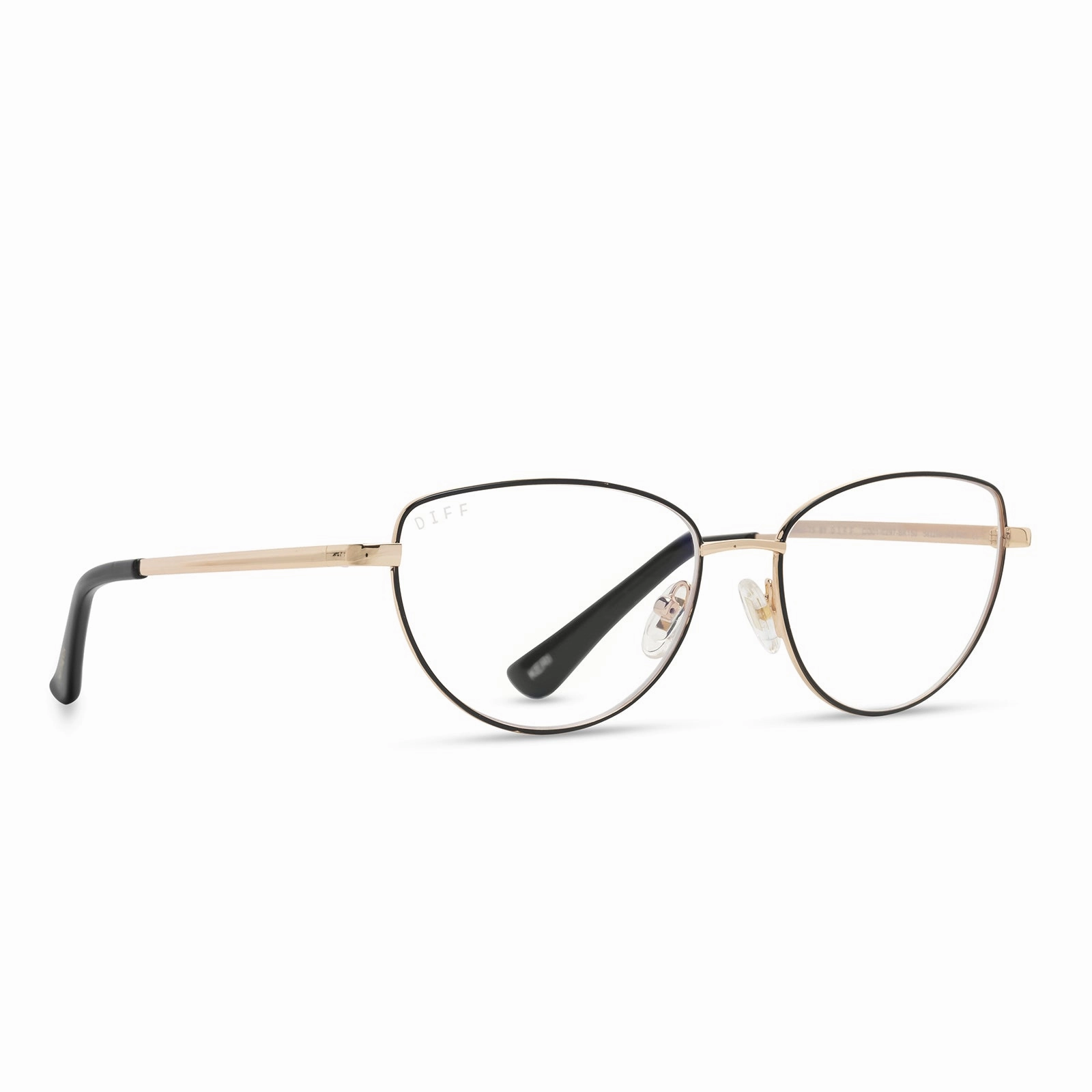 KERI - BLACK/GOLD   PRESCRIPTION GLASSES