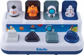 Kidoozie Pop N Play Space Explorer Ages 12 Months , Toddler, Learn Numbers & Colors