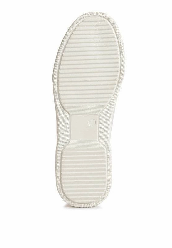 Kjaer Dual Tone Leather Sneakers