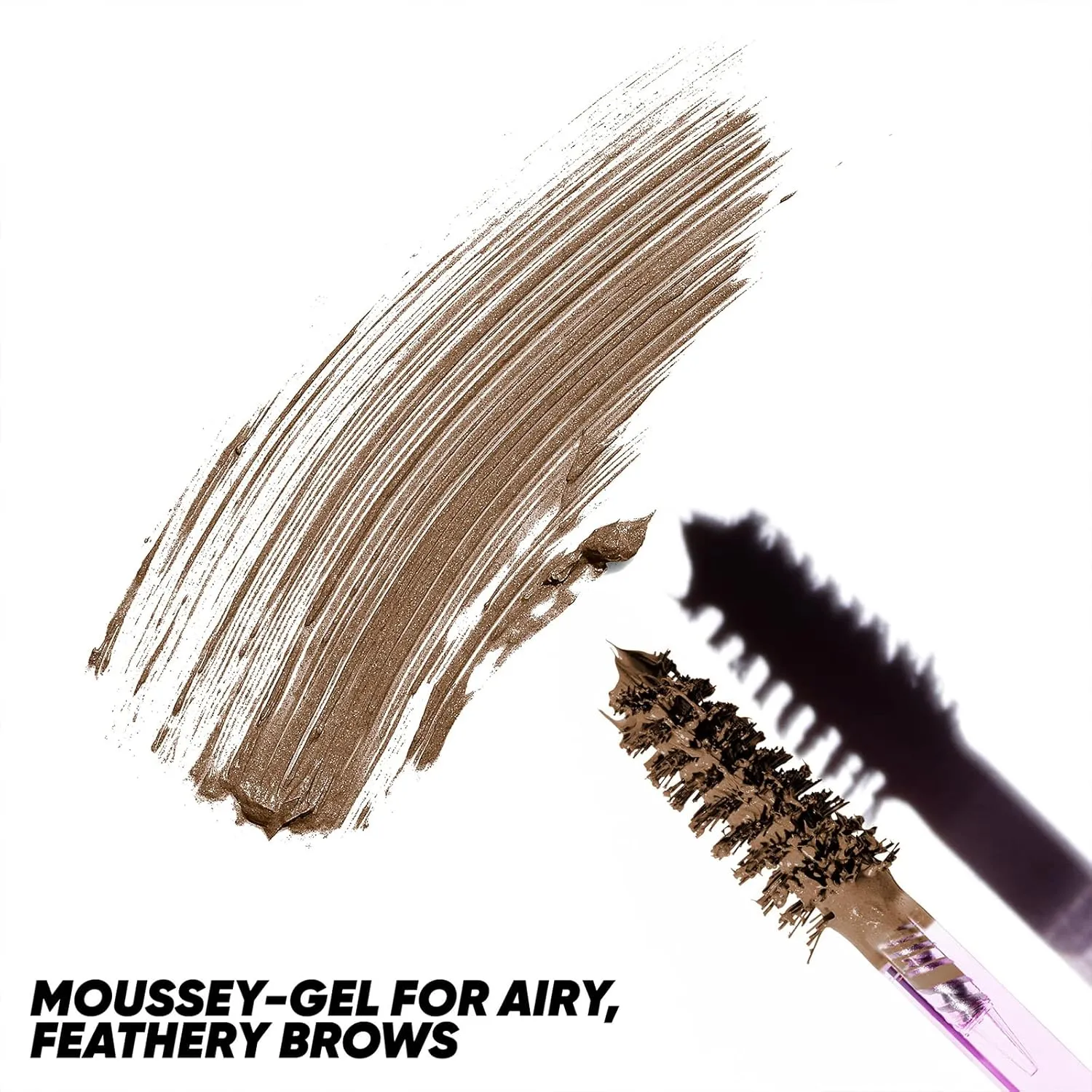 Kosas Air Brow Tinted Gel with Clean, Vegan Ingredients for Fluffy, Full and Healthy Brows, Longwear (Soft Brown)