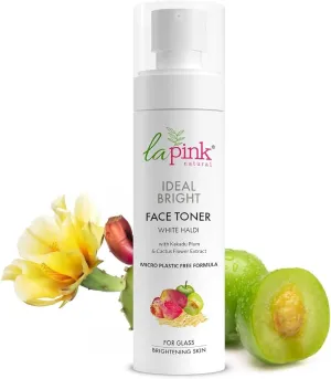 L.A.P.I.N.K. Ideal Bright Face Toner for Glowing Skin & Pore Tightening for Men and Women | 100% Microplastic Free Formula | for All Skin Type (100ml)