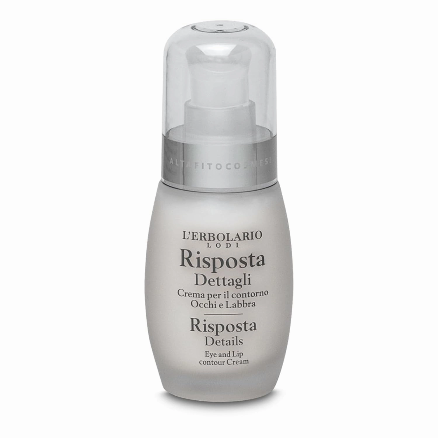 LErbolario Risposta Details Eye and Lip Contour Cream, 1 oz - Firming Eye Cream - With Shea Butter - Moisturizing and Nourishing - Cruelty-Free