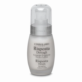 LErbolario Risposta Details Eye and Lip Contour Cream, 1 oz - Firming Eye Cream - With Shea Butter - Moisturizing and Nourishing - Cruelty-Free