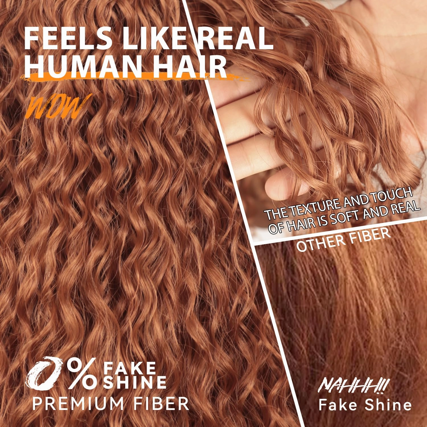 Limerence Copper Red Curly Wig with Bangs for Black Women，Curly Bangs Wigs for Women Long Curly Wig 20 inch for Daily Use