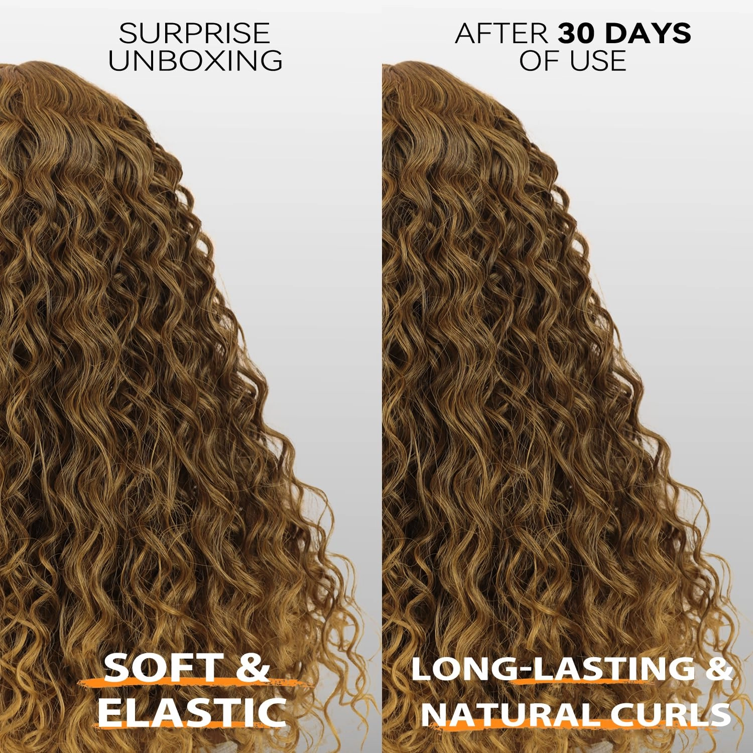 Limerence Curly Wigs for Black Women， Long Highlight Blonde Curly Afro Wig with Bangs for Women 20 inch for Daily Use