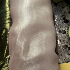 Liquid Shimmer Organza - Pink