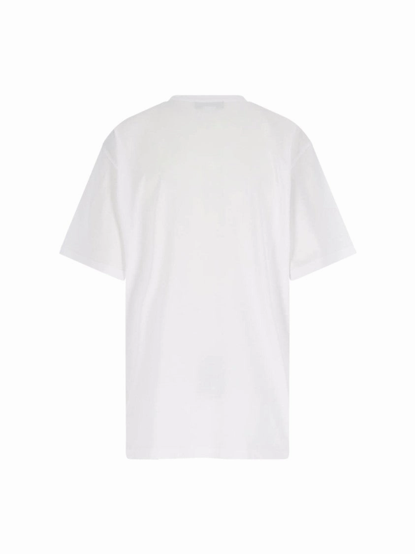 Logo Sequin T-Shirt – White