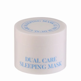 LU'PIUM DUAL CARE SLEEPING MASK 150g - Fresh Moisturizing Mild Gel type & Rich Nourishing with firm-textured cream type, Customized care, Soothing
