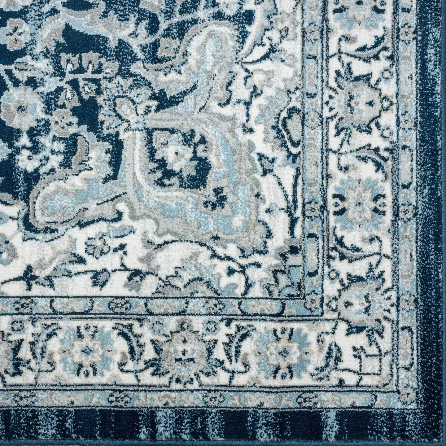 LUXE WEAVERS Olimpia Collection 5940 Ivory 5x7 Oriental Floral Area Rug
