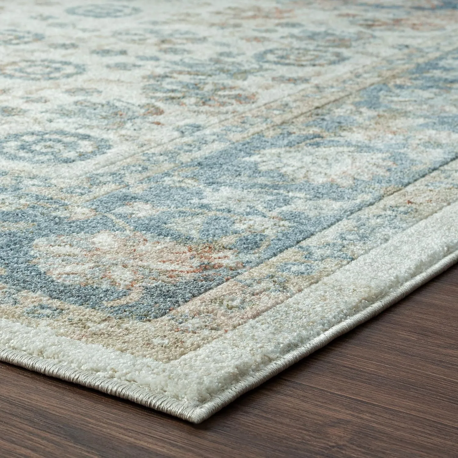 LUXE WEAVERS Patricia Collection 125 Ivory 8x10 Oriental Floral Area Rug