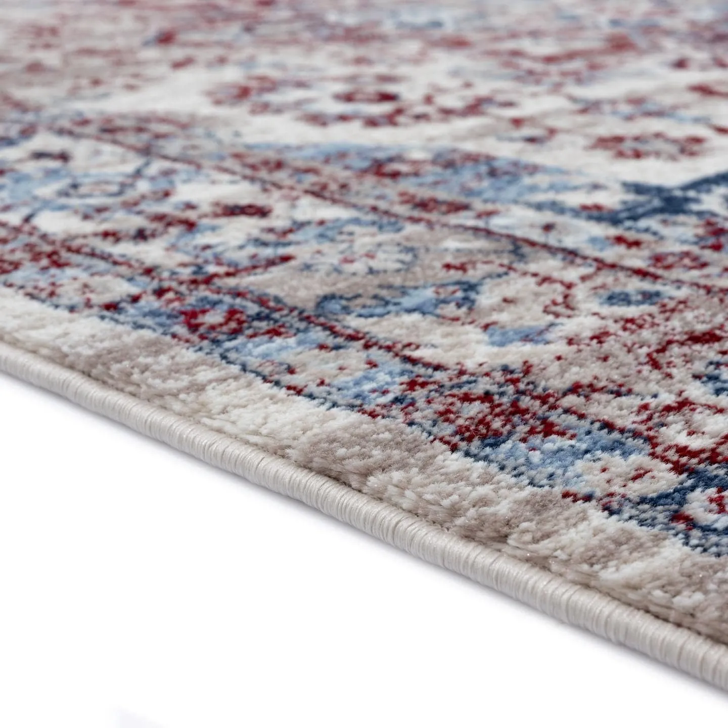 LUXE WEAVERS Victoria Collection Ivory Oriental 5x7 Area Rug 7525