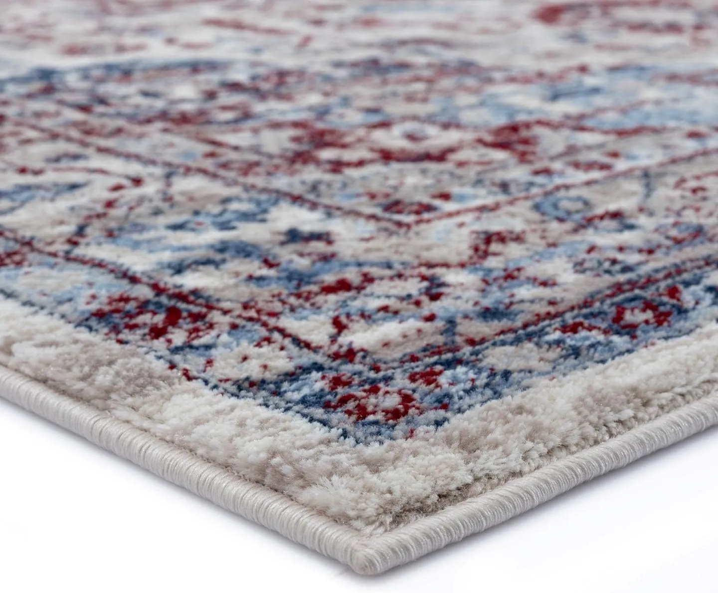 LUXE WEAVERS Victoria Collection Ivory Oriental 5x7 Area Rug 7525