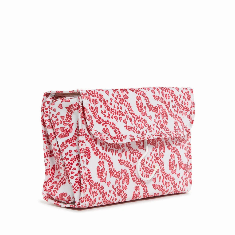 LUXE GLOSS Hanging Toiletry Case - ALL HEART