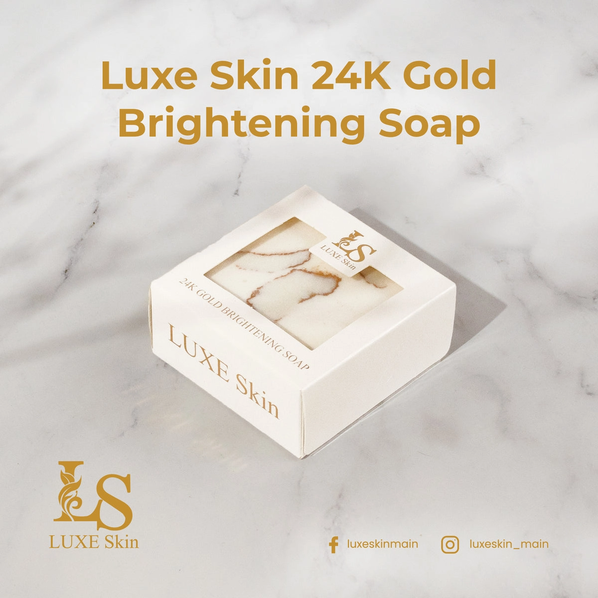 Luxe Skin 24K Gold Brightening Soap