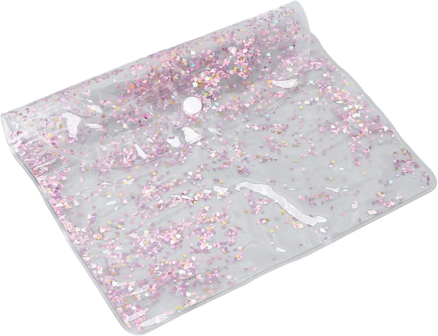 Makeup Organizer Small Cosmetic Bag Stuff For Women Clear Makeup Bags Travel Accessories,Large Makeup Bag PVC Quicksand Bling for for Women for Travel