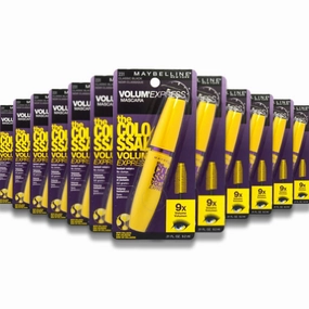 Maybelline - The Colossal Volum Express Mascara, # 231 Classic Black by for Women - 0.31 Oz - 12 Pack