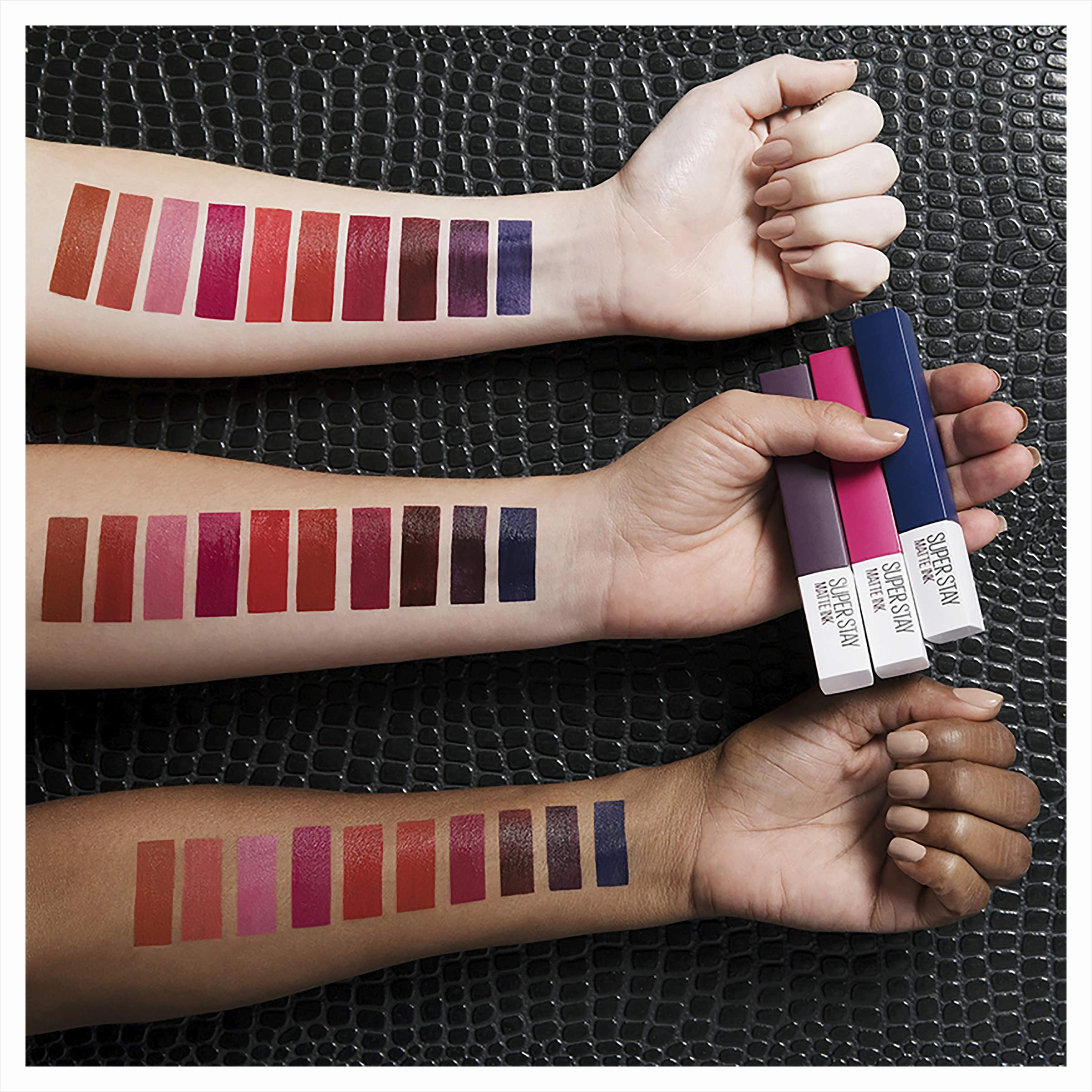 Maybelline New York SuperStay Matte Ink Liquid Lipstick, City Edition, Inspirer, 0.17 Ounce