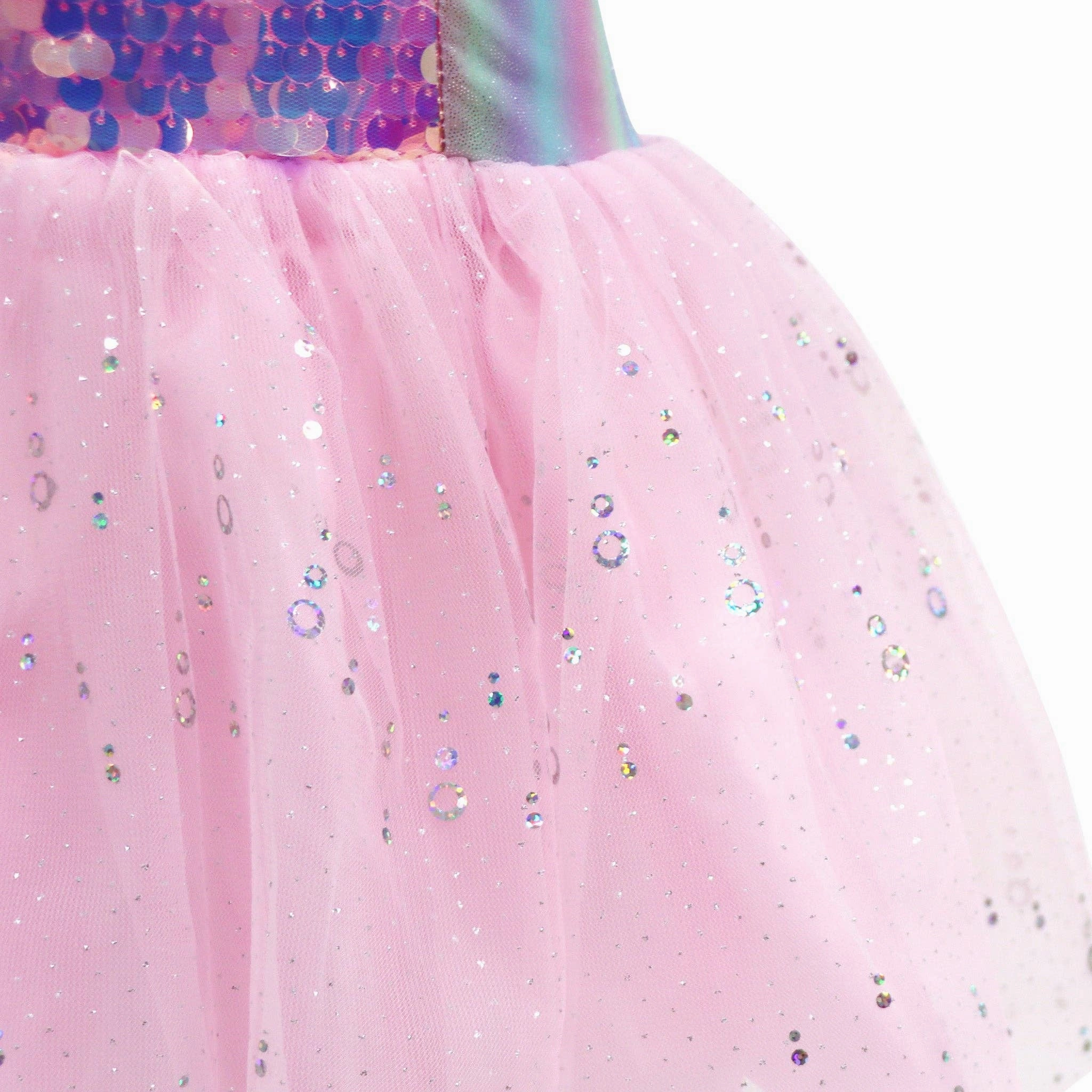 Mermaid Dress with Tail 5-6T