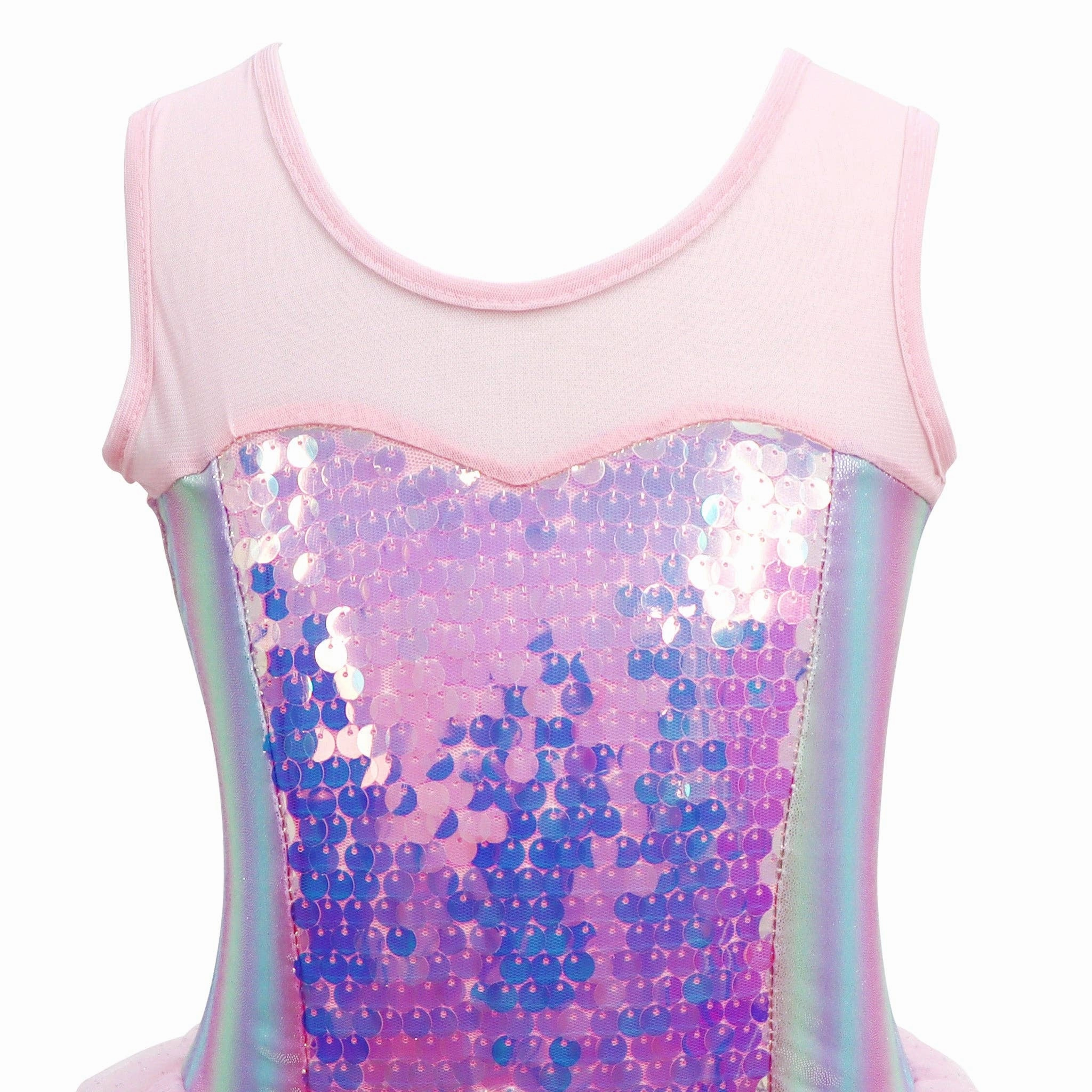Mermaid Dress with Tail 5-6T