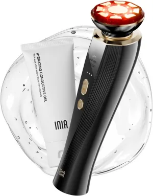 Micro-Current Facial Device, 3-in-1 Facial Massager Red Light Therapy for Face and Neck True Beauty Glow Device Effective for Wrinkle and Puffiness
