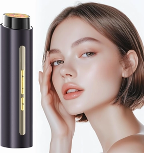 Microcurrent Facial Device, BNU 3-in-1 Light Therapy Beauty Massager for Wrinkle, Lifting, Firming, Puffiness Reduction and Promote Absorption, 4 Level Skin Tightening Machine for Face, Neck and Eye