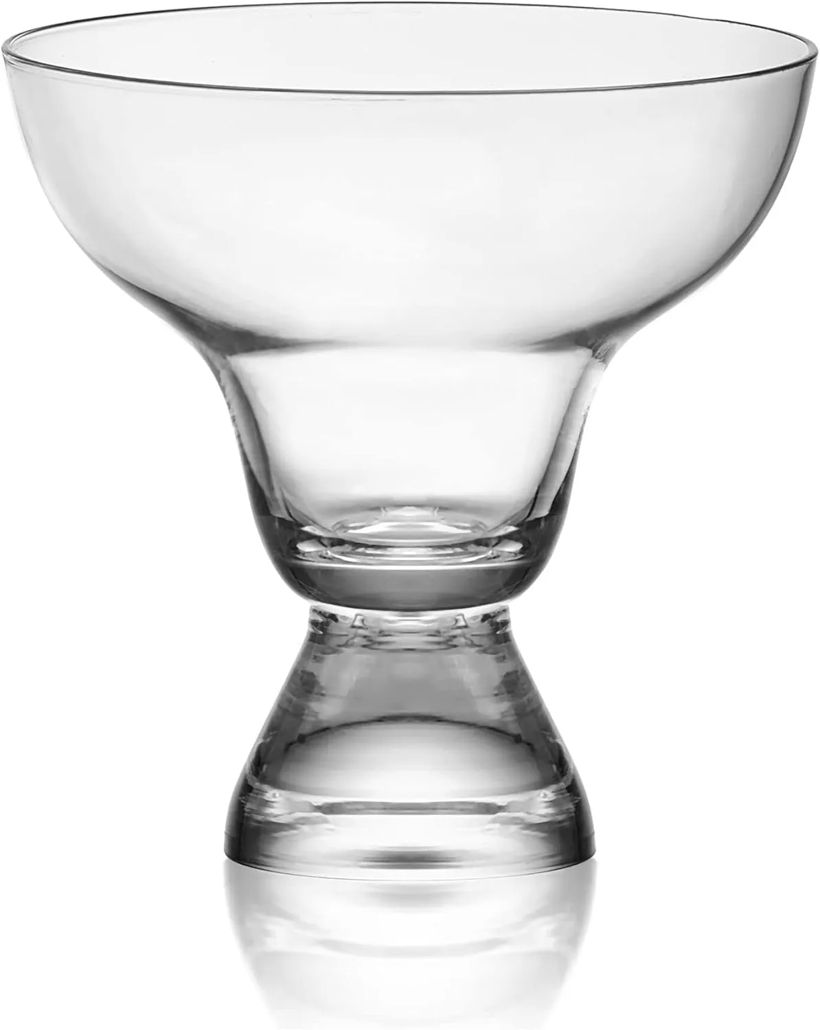 Mikasa Craft Cocktail Set of 4 Stemless Margarita Glasses, 12.5-Ounce, Clear
