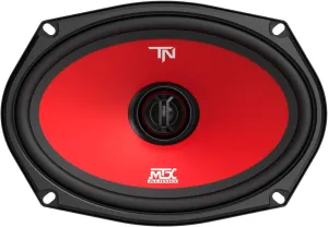 MTX Terminator69 60 Watt RMS 2 Way Polypropylene Coaxial Car Speakers, Pair