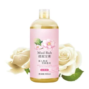 Mud Rub Exfoliating Whitening, Mud Rubbing Artifact, Rubbing Mud For Skin Whitening, Mud Rub Exfoliating Whitening for Skin, Rubbing Mud Gel (Camellia)
