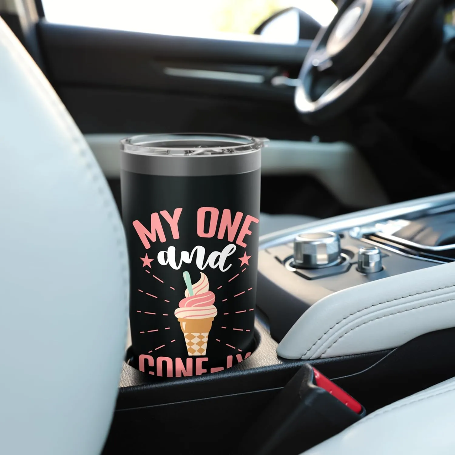 My One And Cone-ly Ice Cream Cone Stainless Steel Insulated Tumbler