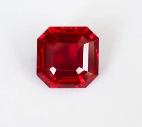 Natural 18.00 Ct Vivid Red Ruby Radiant Cut Loose Gemstone Collectible Gems Stone Perfect for Crafting Custom Fine Jewelry and Luxury Designs