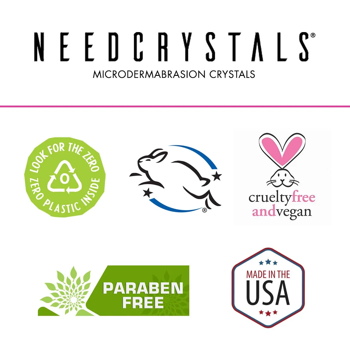 NeedCrystals Microdermabrasion Crystals for Machines, All-Natural Facial Exfoliating Treatment for Dull or Dry Skin, Wrinkles, Blemishes, Scars & More (4 lb, 100 Grit)