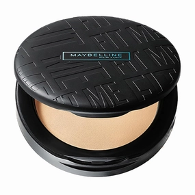New York Fit Me Matte   Poreless Compact Powder For All Skin Types, 16H Oil Control With Spf 32, Matte Finish, 128 Warm Nude, 6G, Cream
