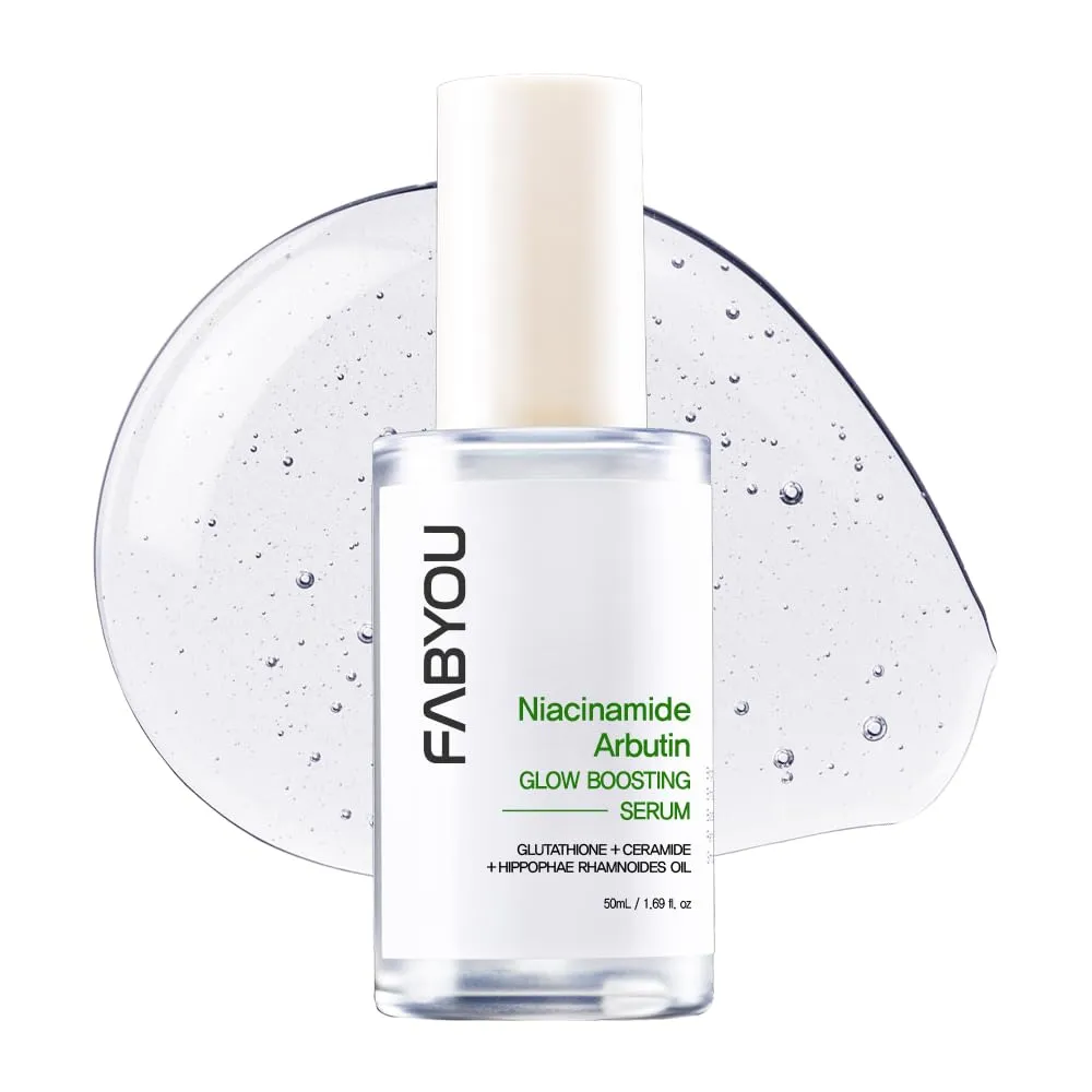 Niacinamide Arbutin Glow Boosting Serum 1.69 oz – Korean Skin Care for Radiant Skin, Deep Hydration & Even Tone with 10% Niacinamide & Arbutin, Daily Moisture Serum