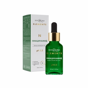 Niacinamide Brightening Serum – 8% Niacinamide Formula for Pore Minimizing, Oil Control & Radiant Skin – pH 5.5 – 30ml Glass Dropper Bottle