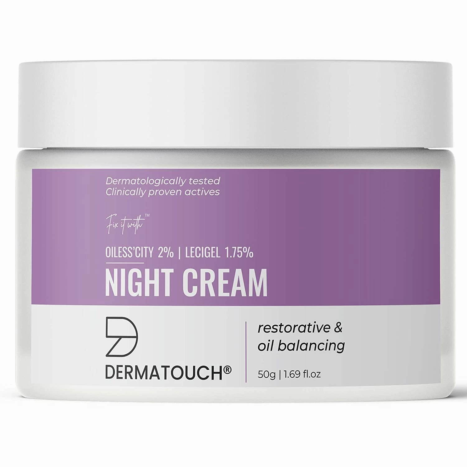 Night Cream | Lecigel™ infused Oil balance and skin restorative | insta hydration face cream| Nourishing night cream for women and men| 50g