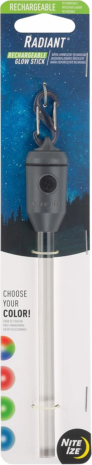 NITEIZE RGSR-07S-R3 Radiant Rechargeable LED Glow Stick, Multicolor